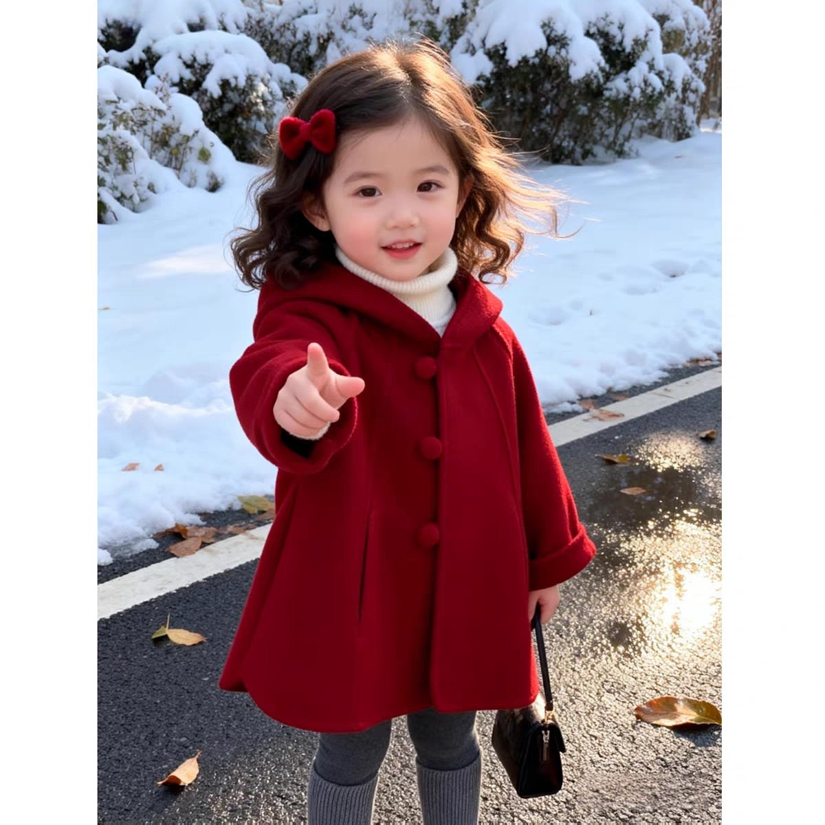 Winter Clothing For Baby Girl - Girls Wool Coat Autumn Winter New