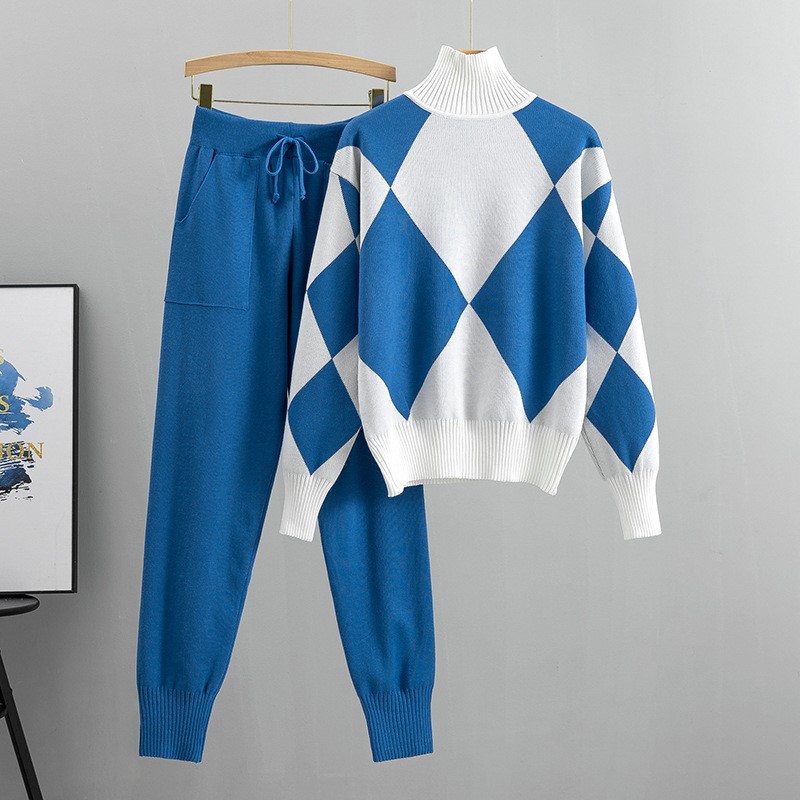 Winter Clothing Girls - Fashion Knitted 2 Piece Set Women