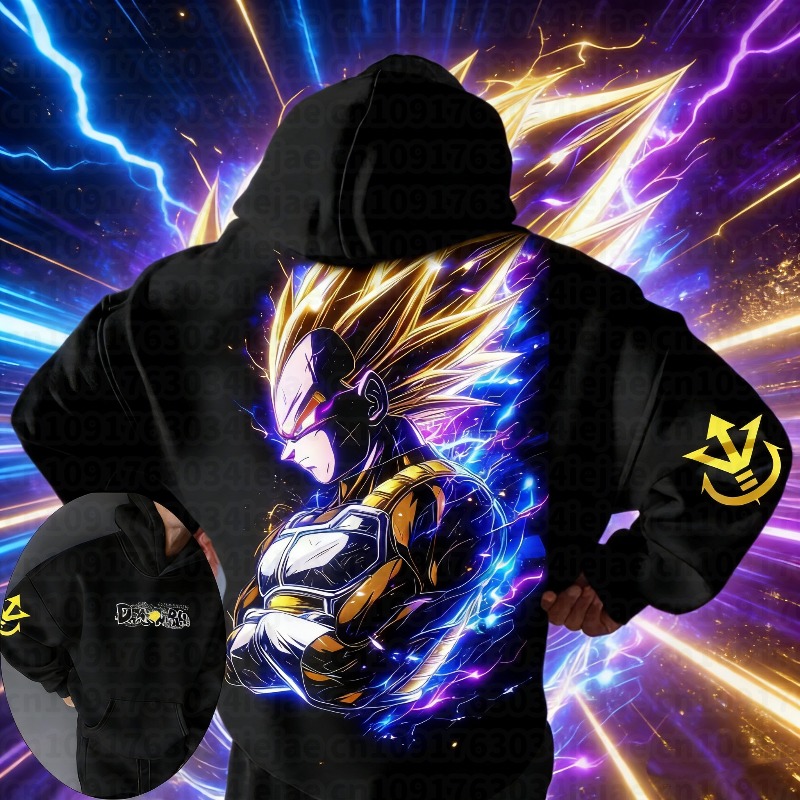 Winter Clothing Boys - 2026 Dragon Ball Men's Hoodie Sweater