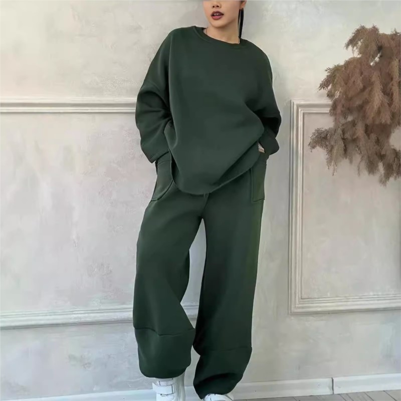 Winter Clothing Girls - Women's Two Piece Pant Sets Full