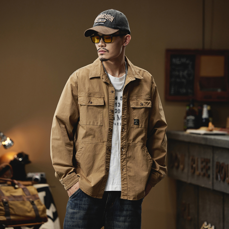 Cargo Shirt For Men Long Sleev - Quality Winter Clothing Brand recension och pris