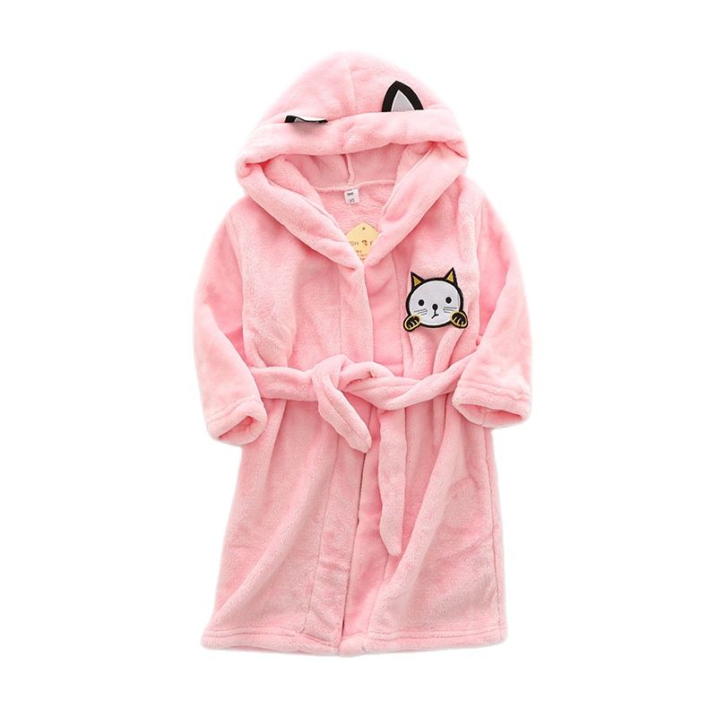 Kids Cartoon Cat Robes New Win - Winter Clothing For Baby Girl recension och pris