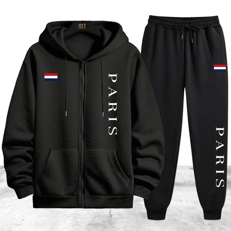 Paris Printing Men's Tracksuit - Winter Clothing Pants recension och pris