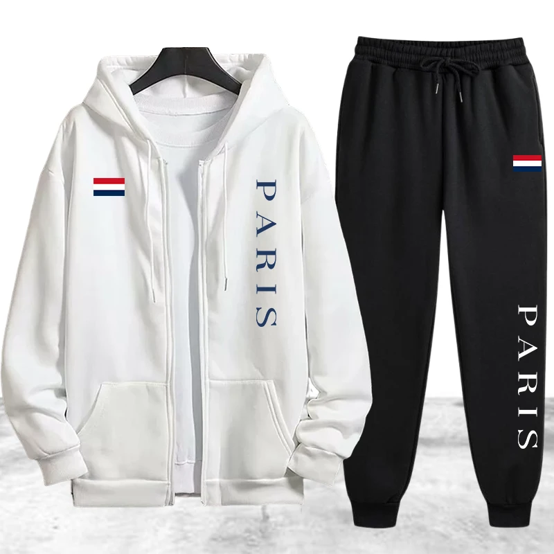 Paris Printing Men's Tracksuit - Winter Clothing Pants recension och pris