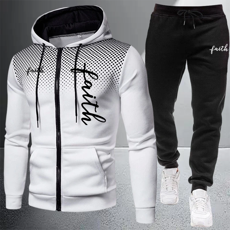 2026 Men's Tracksuit Casual Zi - Winter Clothing Pants recension och pris