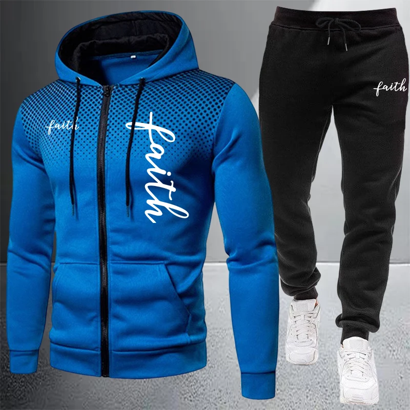 2026 Men's Tracksuit Casual Zi - Winter Clothing Pants recension och pris