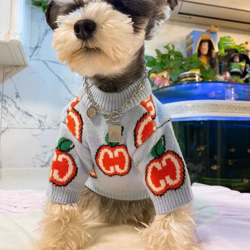 Letter Sweater Pet Dog Clothes - Winter Clothing Boys recension och pris
