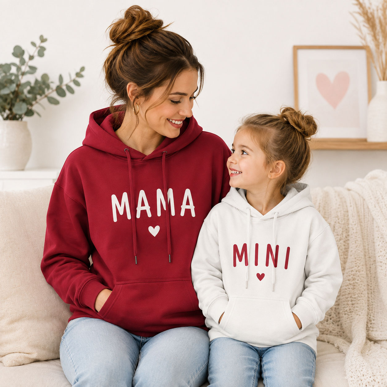 Custom Family Matching Hoodie  - Winter Clothing Name recension och pris