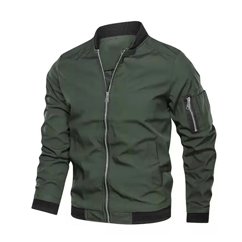 Fall Winter Quality New Men's  - Quality Winter Clothing Bomber Jacket recension och pris