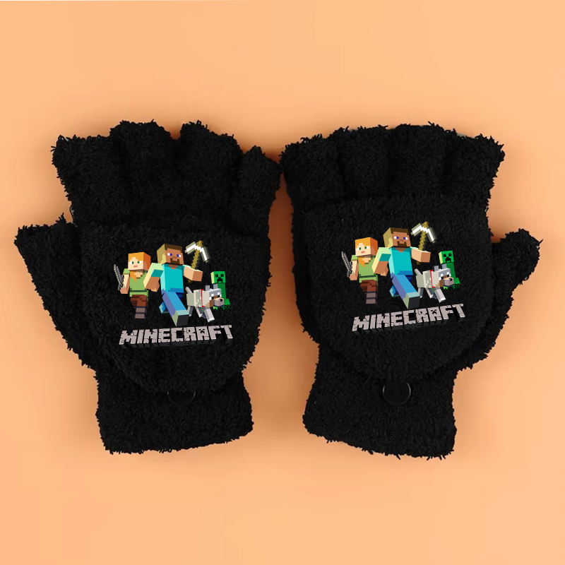 New Game Theme Print Gloves Mi - Winter Clothing Boys recension och pris