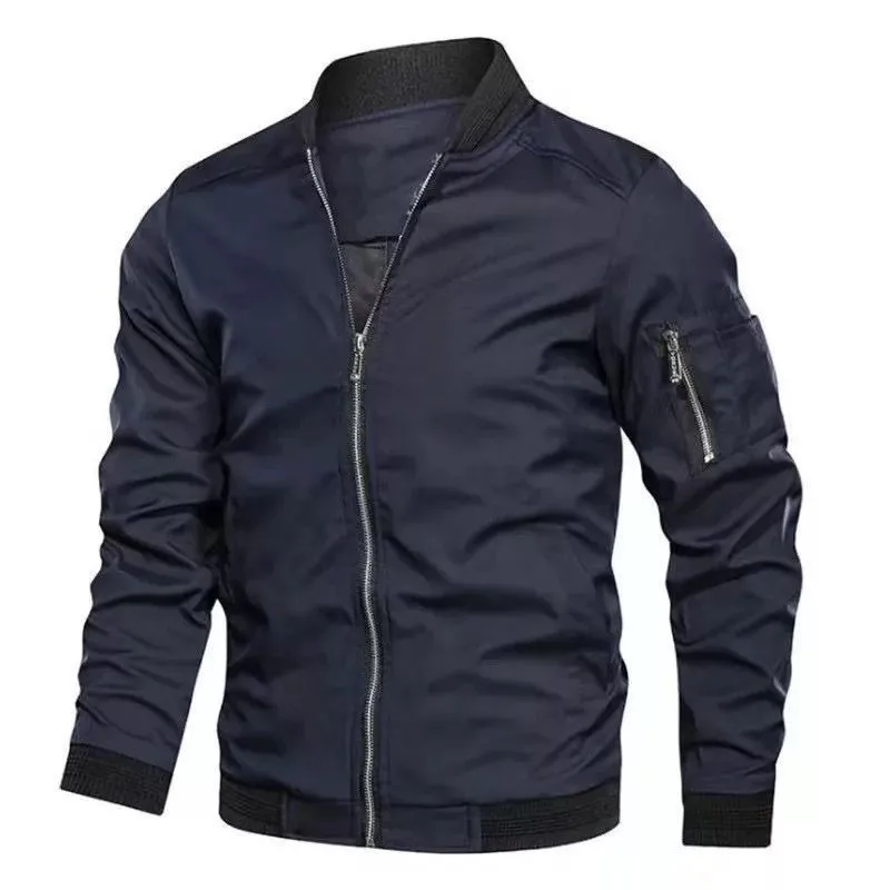 Fall Winter Quality New Men's  - Quality Winter Clothing Bomber Jacket recension och pris