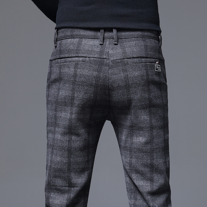 2025 New Plaid Pants Men Busin - Quality Winter Clothing Brand recension och pris