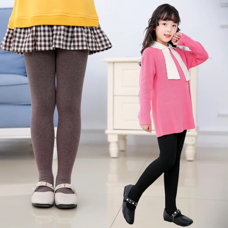 Brushed Thicken Girls Tights f - Winter Clothing For Baby Girl recension och pris
