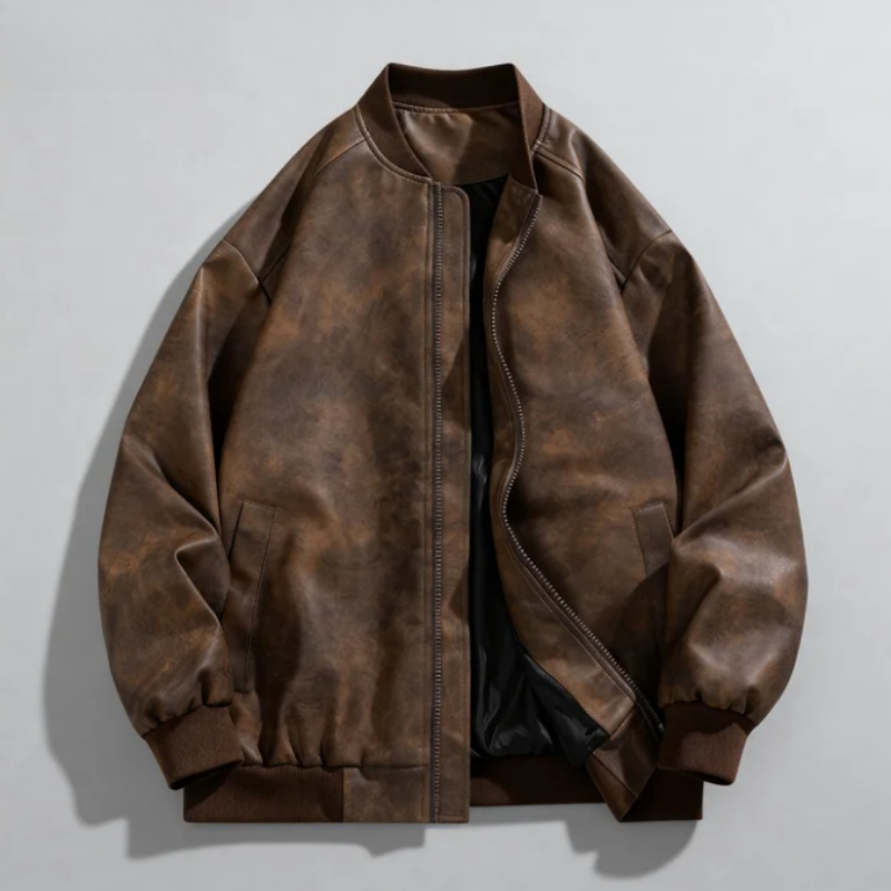 Autumn New High Quality Retro  - Quality Winter Clothing Bomber Jacket recension och pris