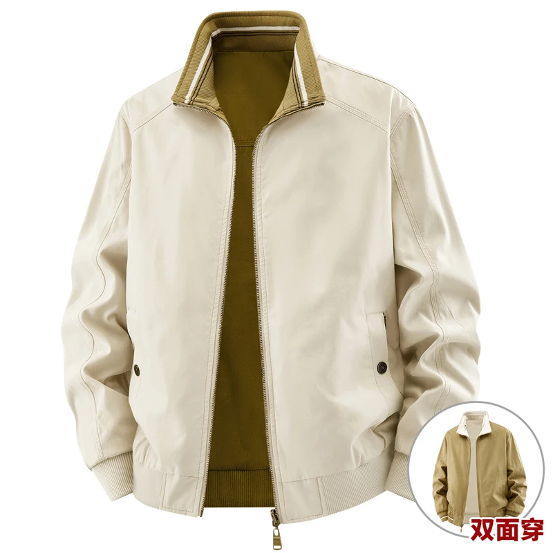 High Quality Reversible Jacket - Quality Winter Clothing Bomber Jacket recension och pris