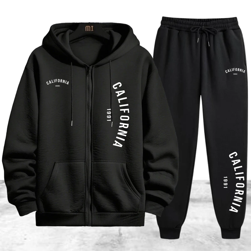 Autumn Winter Men's Tracksuit  - Winter Clothing Pants recension och pris