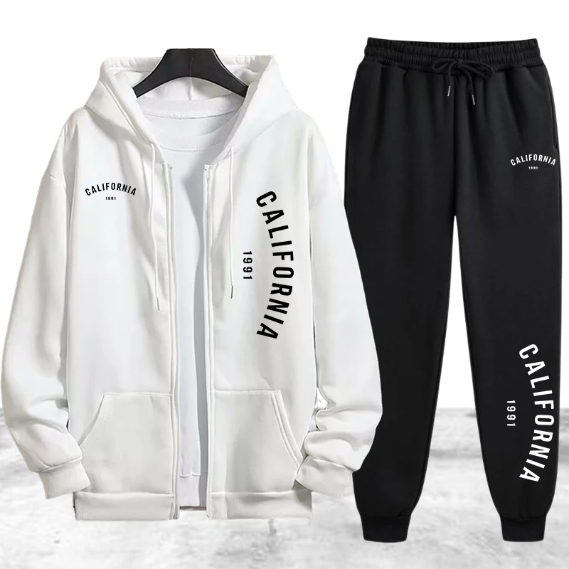 Autumn Winter Men's Tracksuit  - Winter Clothing Pants recension och pris