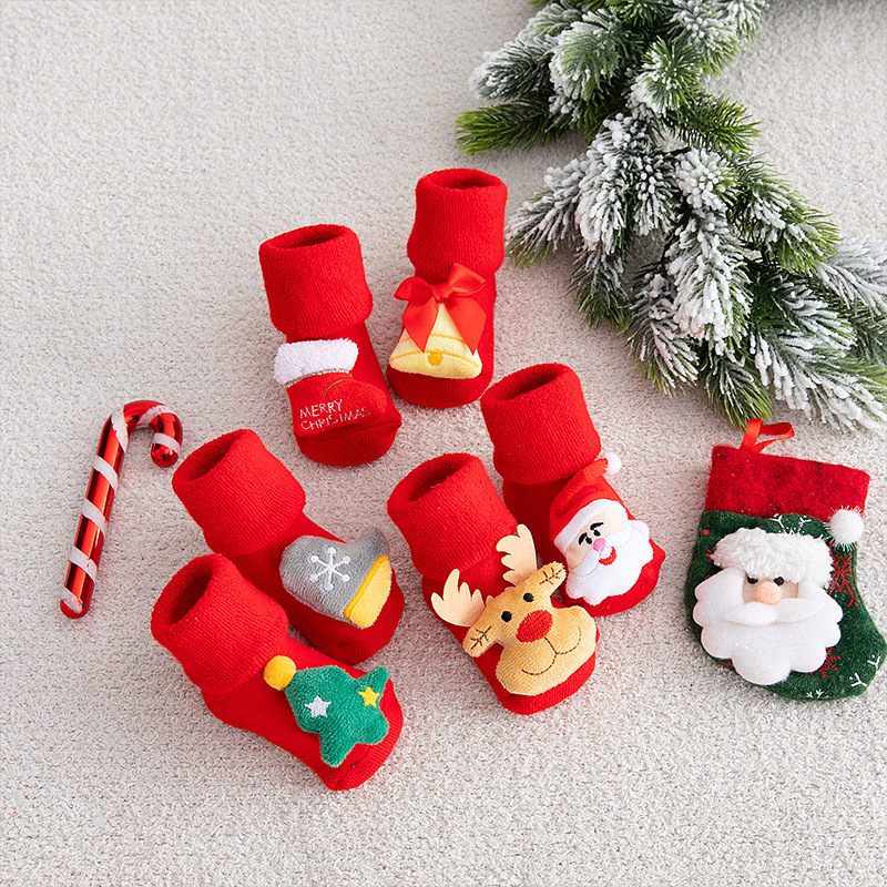Baby Christmas Socks Newborns  - Winter Clothing For Baby Girl recension och pris