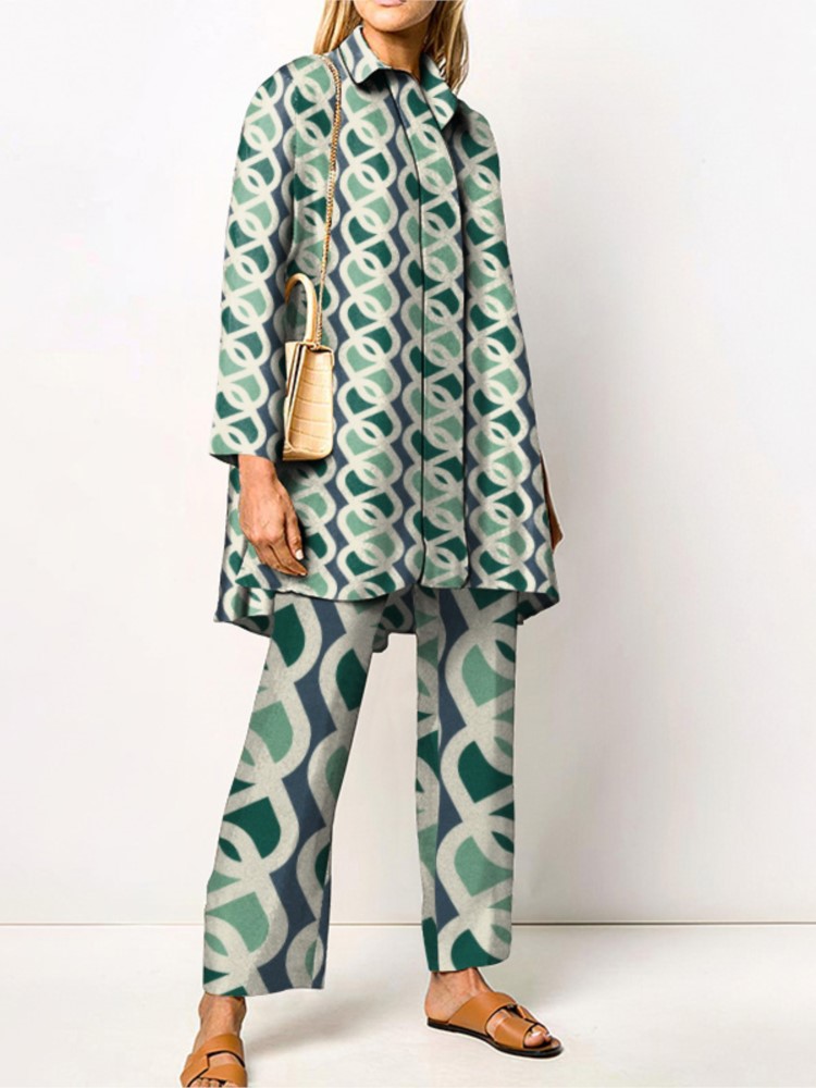 Autumn New Loose Vintage Print - Winter Clothing Girls recension och pris