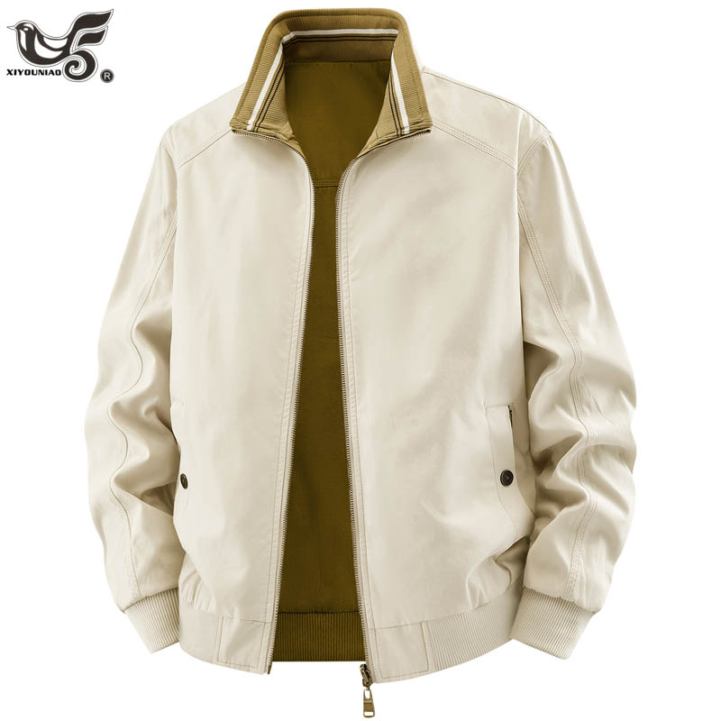 High Quality Reversible Jacket - Quality Winter Clothing Bomber Jacket recension och pris