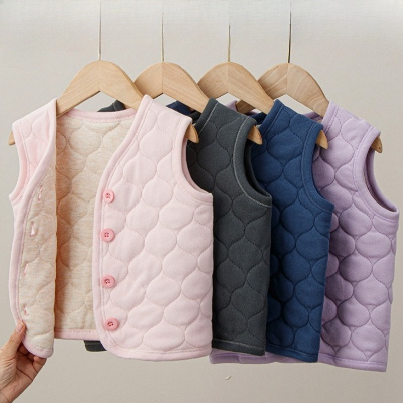 Children's Vest Autumn Winter  - Winter Clothing For Baby Girl recension och pris