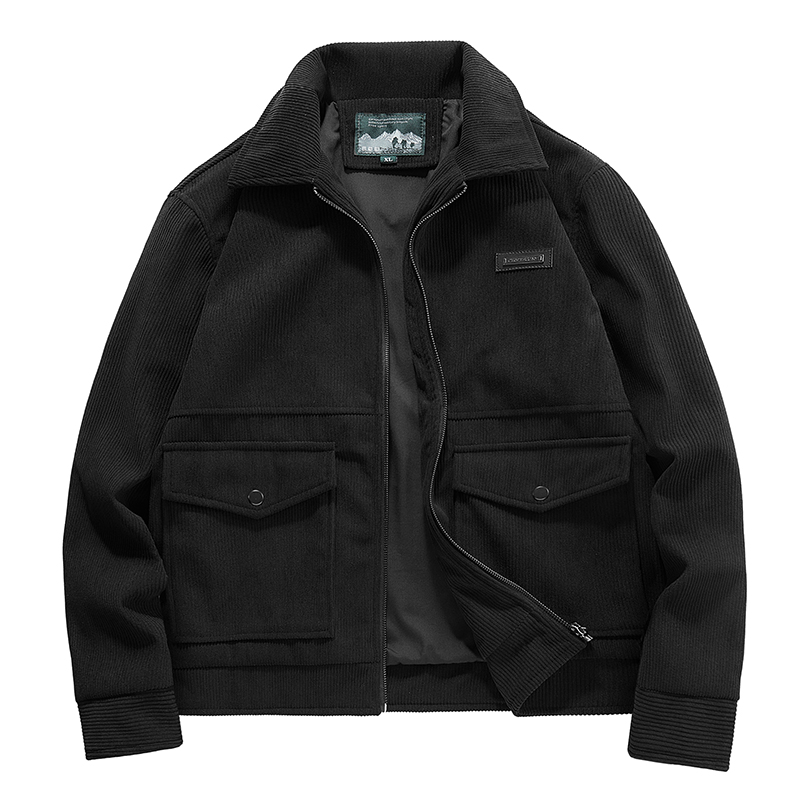 Spring Autumn Quality Corduroy - Quality Winter Clothing Bomber Jacket recension och pris