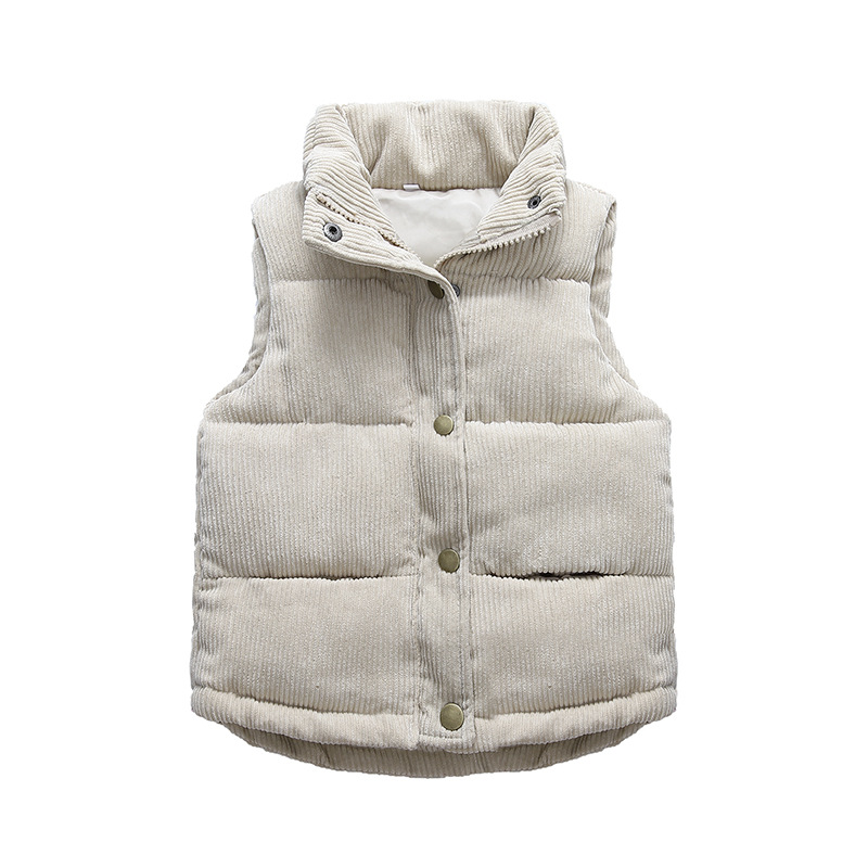 Kids Boys Girls Corduroy Vests - Winter Clothing Boys recension och pris