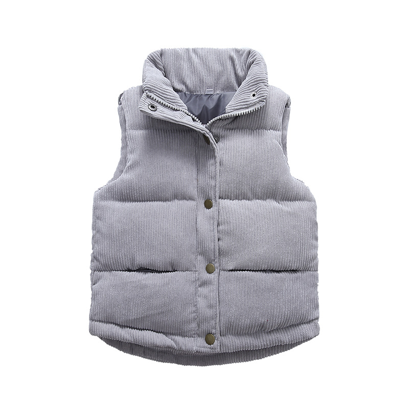 Kids Boys Girls Corduroy Vests - Winter Clothing Boys recension och pris