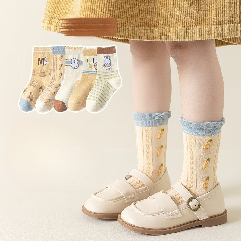 Kawaii Miffy Kids Socks Girls  - Winter Clothing Girls recension och pris