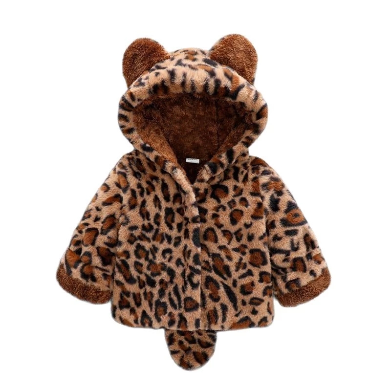 1 2 3 4 Years Plush Baby Jacke - Winter Clothing For Baby Girl recension och pris