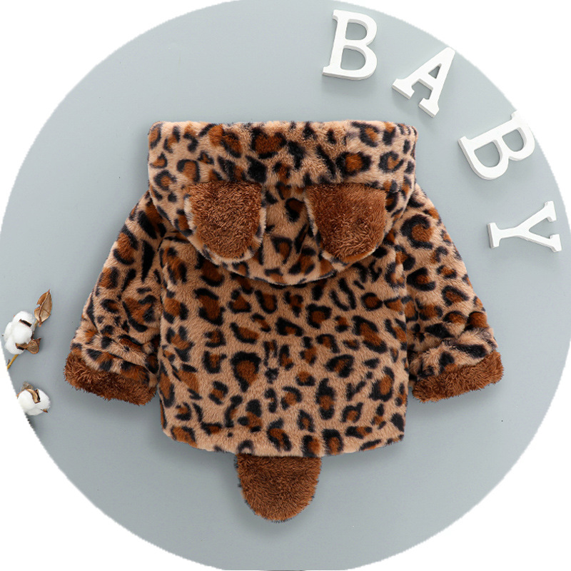1 2 3 4 Years Plush Baby Jacke - Winter Clothing For Baby Girl recension och pris