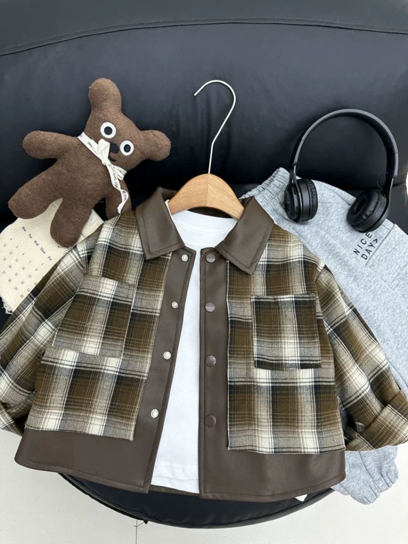 Children's Plaid Jacket Boys S - Winter Clothing Boys recension och pris