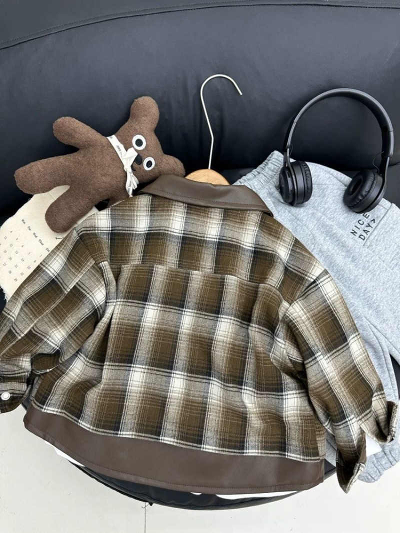 Children's Plaid Jacket Boys S - Winter Clothing Boys recension och pris