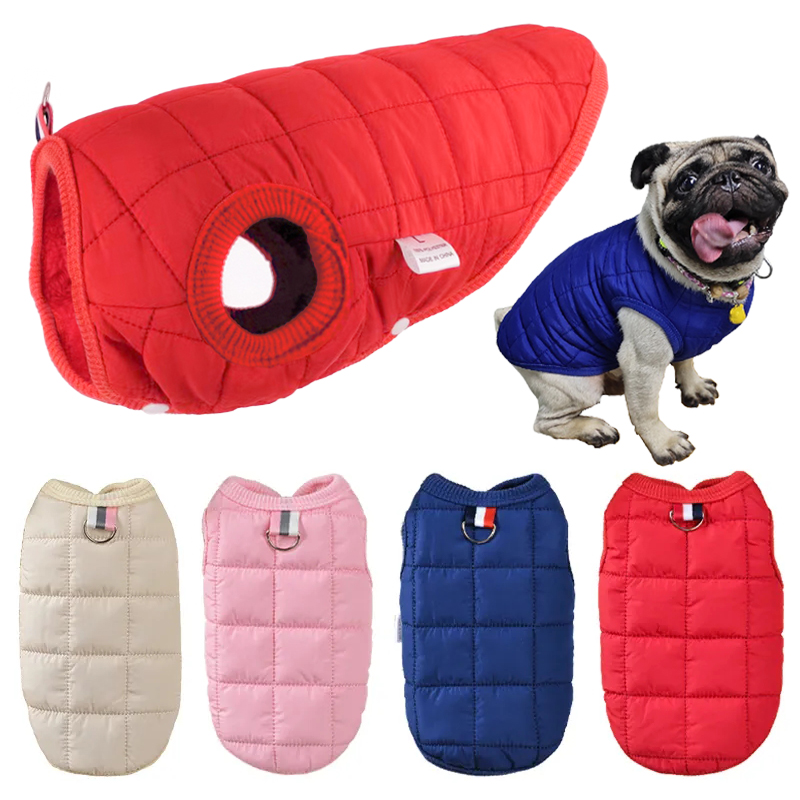Winter Pet Cotton Jacket Warm  - Winter Clothing In French recension och pris
