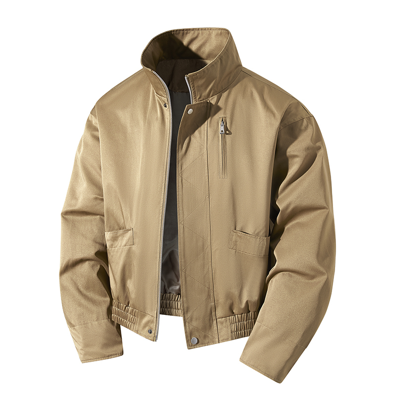 New Autumn and Winter Men's Ve - Quality Winter Clothing Bomber Jacket recension och pris