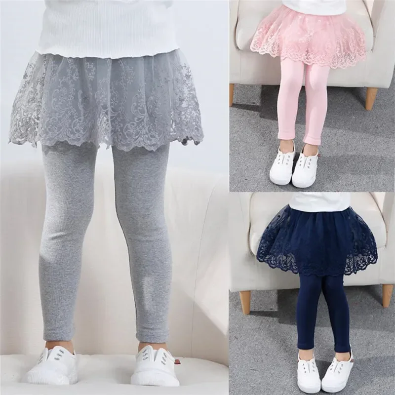New Baby Girls Leggings Lace P - Winter Clothing For Baby Girl recension och pris