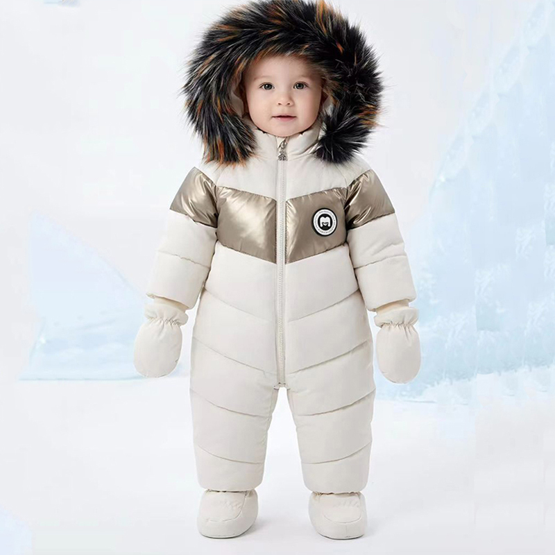 Winter Newborn Baby Romper Wit - Winter Clothing Boys recension och pris