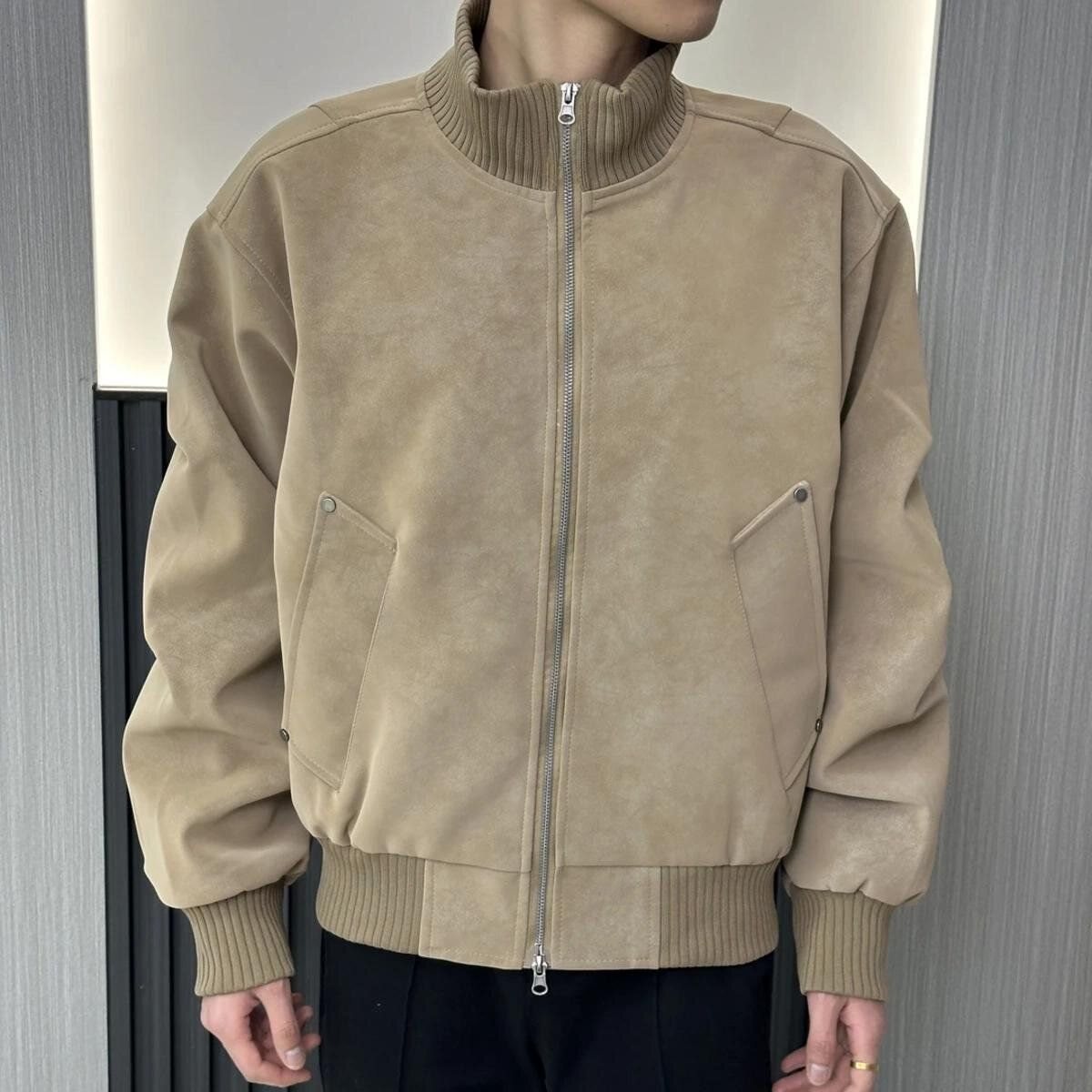 Autumn Oversize Bomber Jacket  - Quality Winter Clothing Bomber Jacket recension och pris
