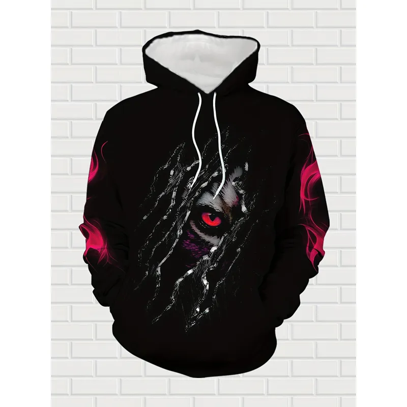 2026 Men 3D Tiger Print Hoodie - Winter Clothing Pants recension och pris