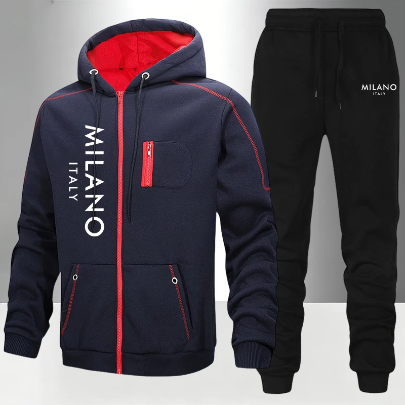 2026 New Men's Tracksuit Casua - Winter Clothing Pants recension och pris