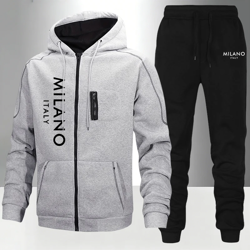 2026 New Men's Tracksuit Casua - Winter Clothing Pants recension och pris