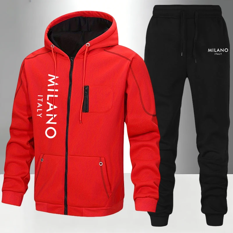 2026 New Men's Tracksuit Casua - Winter Clothing Pants recension och pris