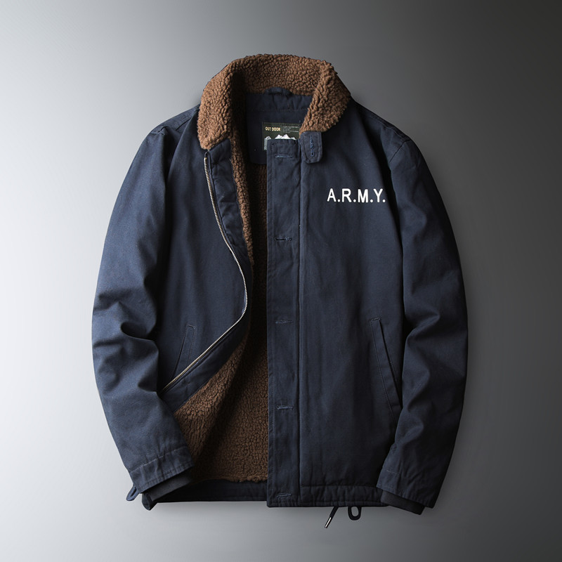 Men's Fleece Warm Winter Milit - Quality Winter Clothing Bomber Jacket recension och pris