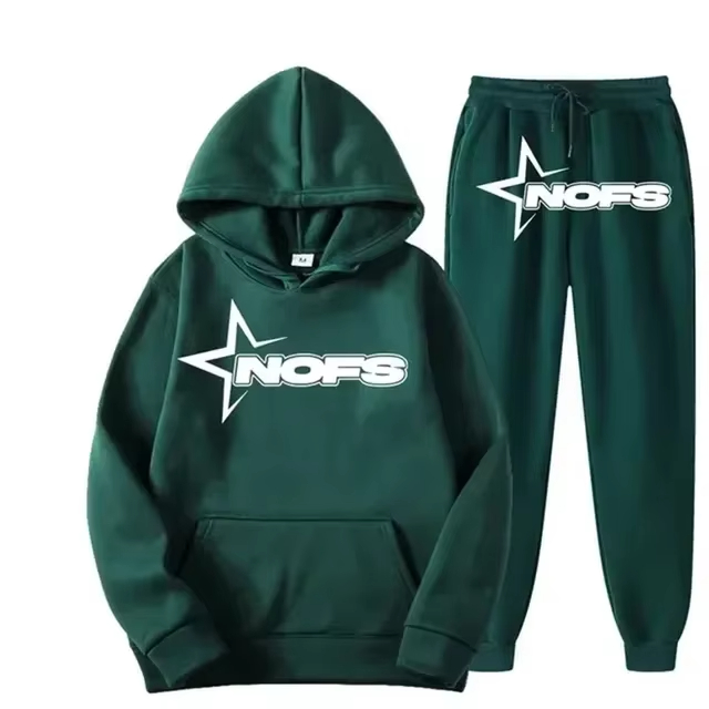 2026 Streetwear Men Hooded Swe - Winter Clothing Pants recension och pris