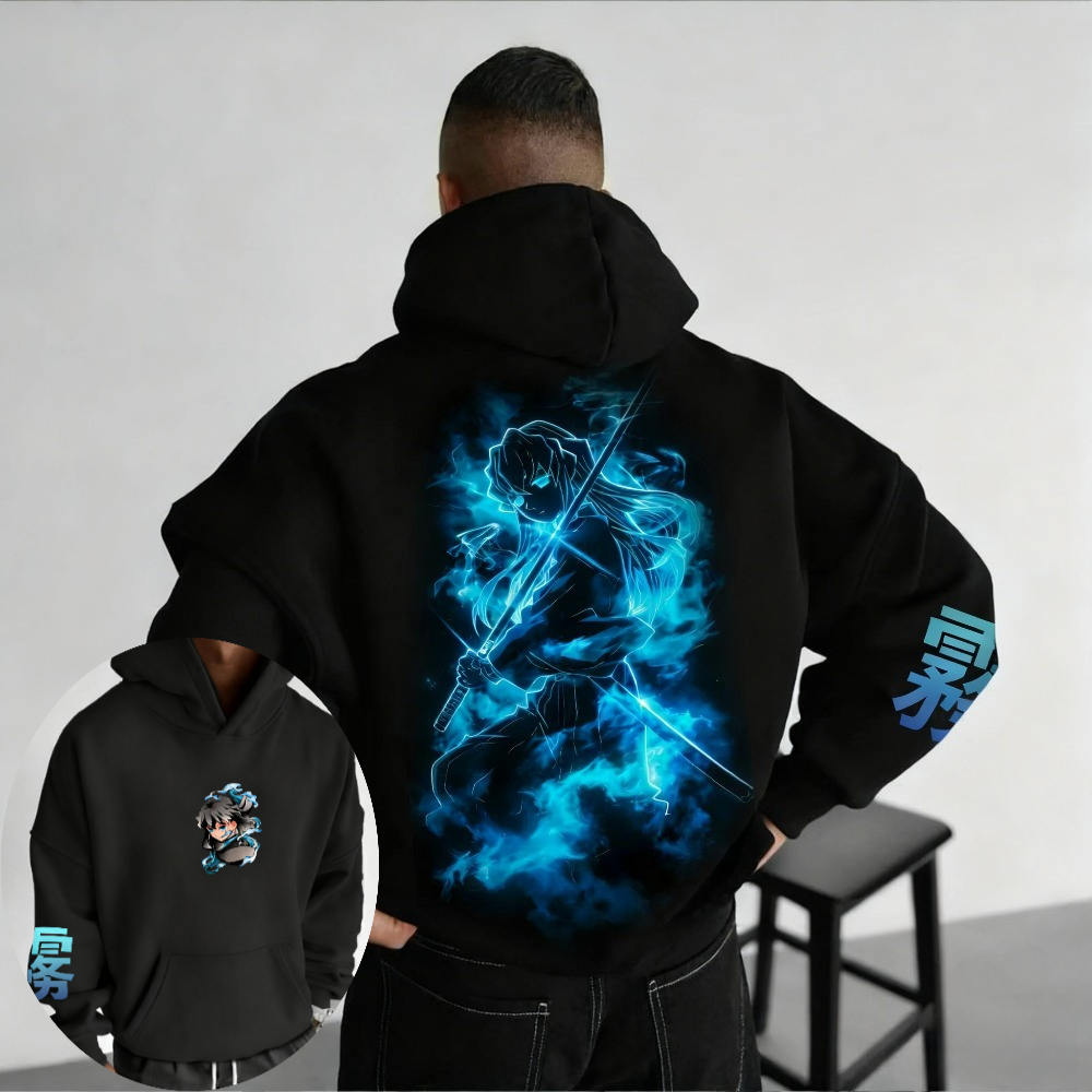 Demon Slayer Men's Hoodie Swea - Winter Clothing Boys recension och pris