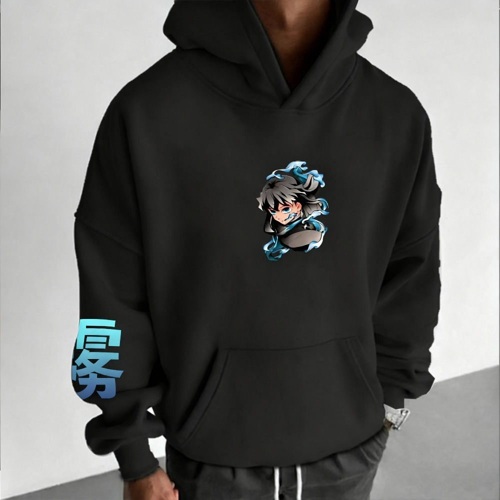 Demon Slayer Men's Hoodie Swea - Winter Clothing Boys recension och pris