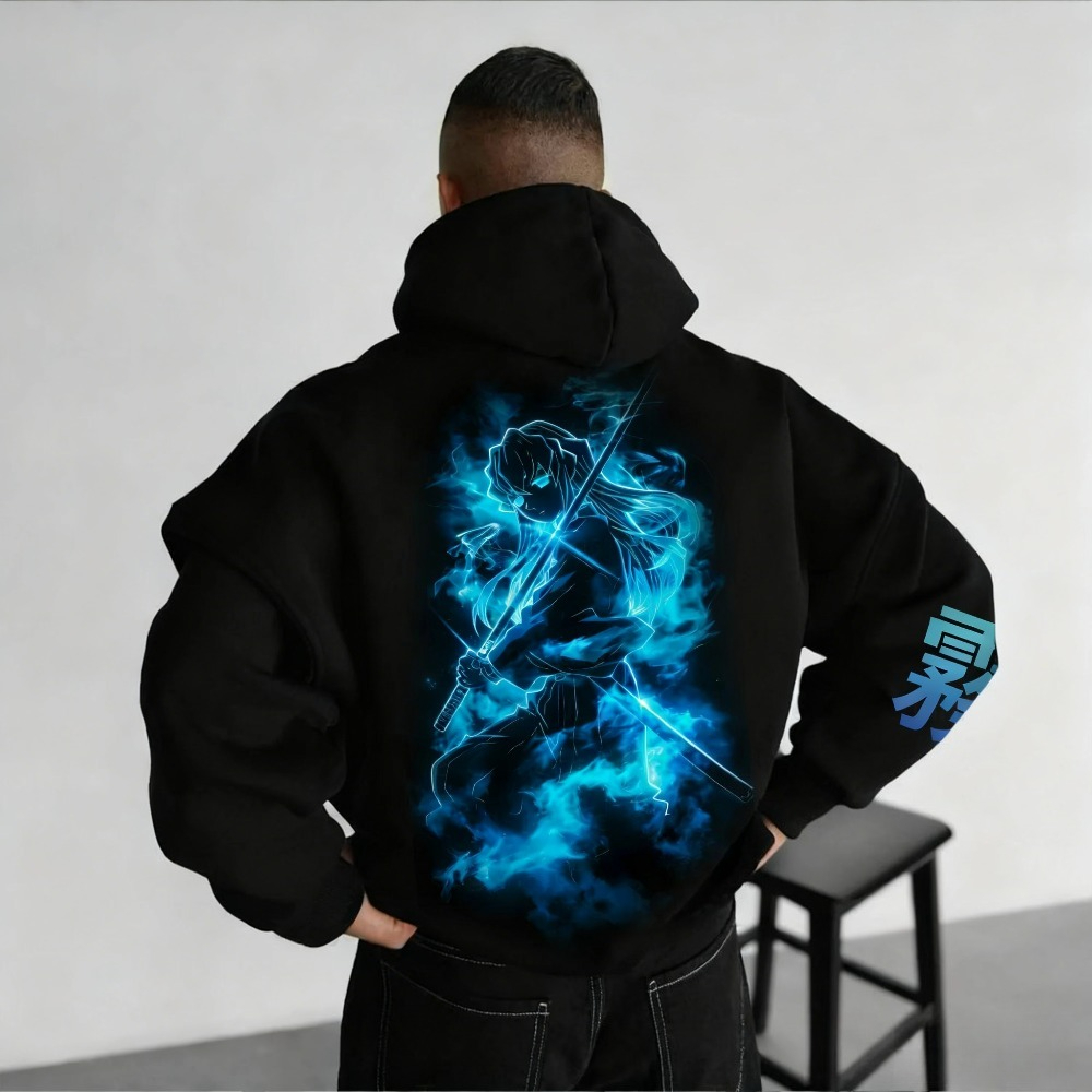 Demon Slayer Men's Hoodie Swea - Winter Clothing Boys recension och pris