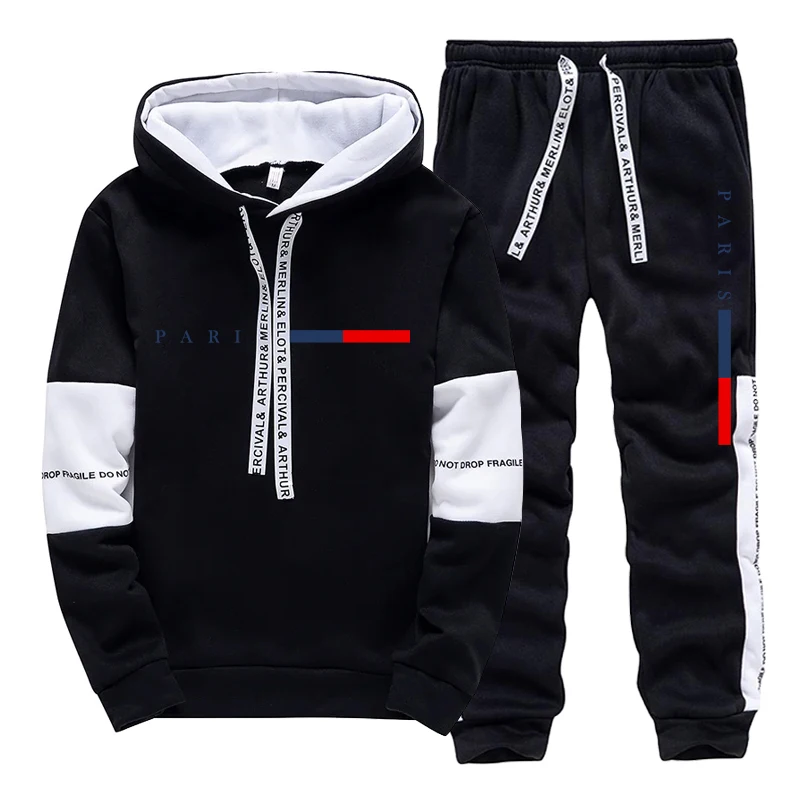 Men's Set/Hoodie/Pants Paris F - Winter Clothing Fashion recension och pris