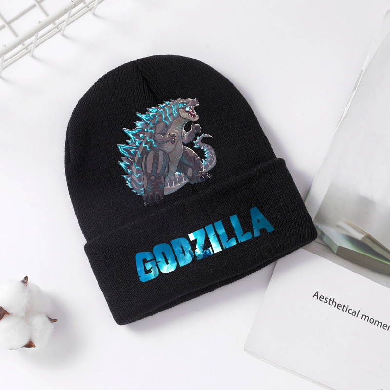 Godzilla Knitted Hat Winter Sp - Winter Clothing Boys recension och pris