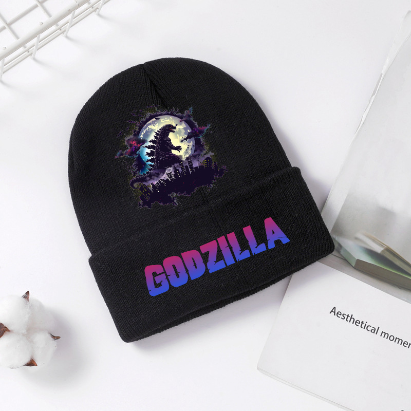 Godzilla Knitted Hat Winter Sp - Winter Clothing Boys recension och pris